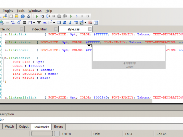 Free PHP, HTML, CSS, JavaScript editor - Codelobster IDE